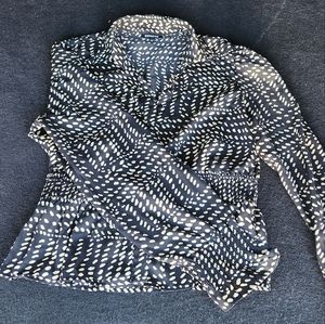 Express size large long sleeve blouse